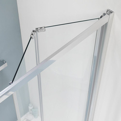 Sealskin / Sealskin Compact vouwdeur in nis, 90cm, 6mm helder veiligheidsglas 4