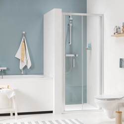 Sealskin / Sealskin Compact vouwdeur in nis, 90cm, 6mm helder veiligheidsglas 