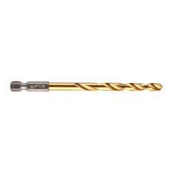 Milwaukee Metaalboor HSS-G Tin Red Hex shockwave