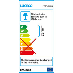 Luceco ovale LED buitenlamp