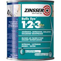 Zinsser Zinsser bulls eye 1-2-3 plus primer 1L wit - 36252 - van Toolstation