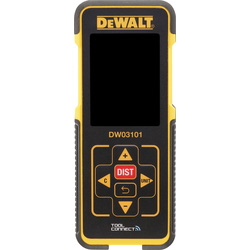 DeWALT DeWALT DW03101-XJ afstandsmeter Rood 36350 van Toolstation