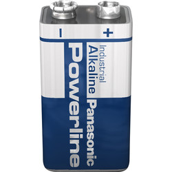 Panasonic Panasonic Powerline batterij 9V 6LR61 - 37175 - van Toolstation