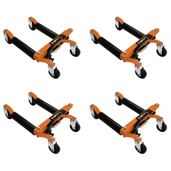 Monstershop / Hydraulische voertuigverplaatser Set van 4 145x630mm