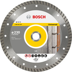 Bosch Bosch Standard for Universal Turbo diamantschijf universeel 230x22,2x2,5mm 39275 van Toolstation