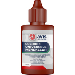 Avis Avis Colorex universele mengkleur 22ml oxydrood - 40209 - van Toolstation