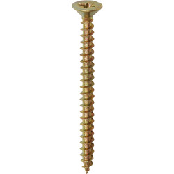 Chipboard screws countersunk yellow 4.0 x50 - 40332 - from Toolstation