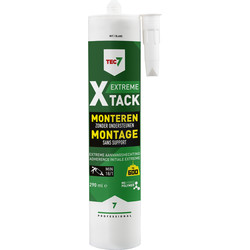 Tec7 Tec7 X-tack lijmkit Wit 290ml - 41330 - van Toolstation