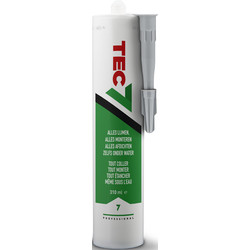 Tec7 Tec7 lijmkit Grijs 310ml - 42083 - van Toolstation