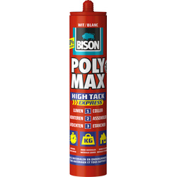 Bison Bison Poly Max High Tack Express lijmkit Wit 440gr - 42602 - van Toolstation