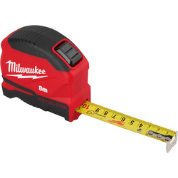 Milwaukee / Milwaukee rolmaat autolock 8m x 25mm