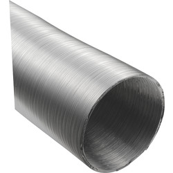 Flexibele afvoerslang aluminium Ø125mm, L 150cm - 44720 - van Toolstation