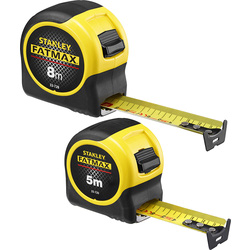 STANLEY / Stanley FATMAX® duopack rolbandmaat Blade Armor 5M + 8M