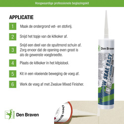 Zwaluw / Zwaluw Windowseal Easy beglazingskit 5