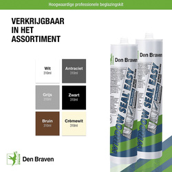 Zwaluw / Zwaluw Windowseal Easy beglazingskit 6
