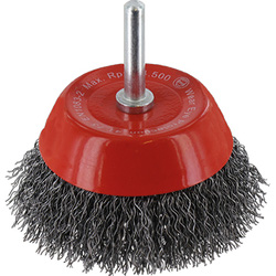 Labor / Komborstel met gegolfd staaldraad 75mm