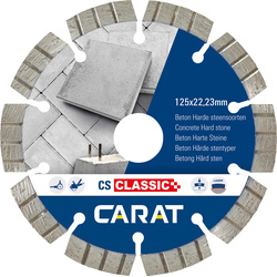 Carat Carat diamantzaag beton cs classic Ø125x22,23mm 46306 van Toolstation