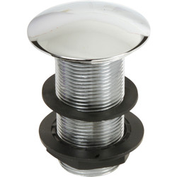 5/4" wastafel afvoerplug zonder overloop - 46673 - van Toolstation
