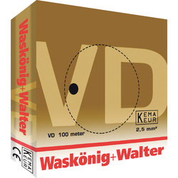 Waskönig+Walter Waskonig VD H07 V-U 2,5mm bruin 100m 47201 van Toolstation