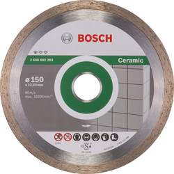 Bosch Bosch Standard for Ceramic diamantschijf tegels 150x22,2x1,6mm 47515 van Toolstation