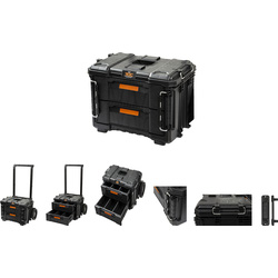 Keter ROC Pro Gear 2.0 gereedschapswagen 3 delig