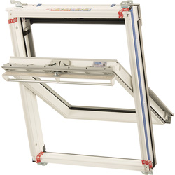 Keylite / Keylite dakraam grenen wit afgelakt WCP 07F T 1