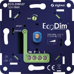 EcoDim Eco-Dim.07 Led dimmer Zigbee Basic druk/draai 0-200W (RC) - 48895 - van Toolstation