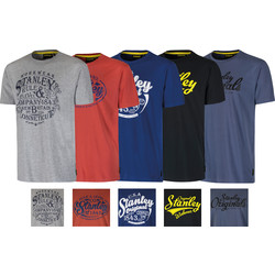 Stanley Stanley Fargo T-shirt set van 5 M 48957 van Toolstation