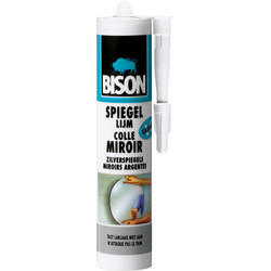 Bison Bison spiegellijm Wit 425gr - 50512 - van Toolstation