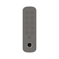 Intersteel / Intersteel Black X codepaneel met vingerprint ovaal 2