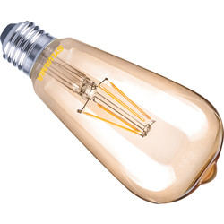 Sylvania Sylvania ToLEDo LED lamp filament rustiek E27 5,5W 560lm 2500K Dimbaar - 50930 - van Toolstation