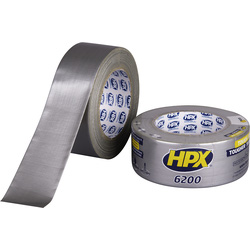 HPX / HPX 6200 Reparatietape waterproof Zilver 48mm x 25m