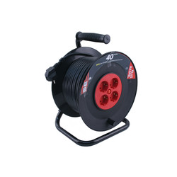 Kabelhaspel PVC 40m H05VV-F3G1,5* - 51684 - van Toolstation