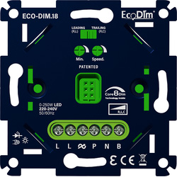 EcoDim / Eco-Dim.18 LED tastdimmer 0-250W (RLC)