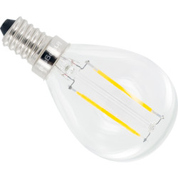 Integral LED Integral LED lamp filament kogel E14 2.8W 250lm 2700K - 55094 - van Toolstation