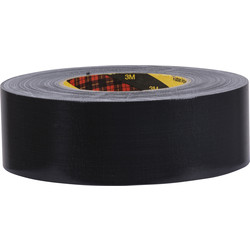 3M 3M Scotch 389 duct tape zwart 50mmx50m - 56306 - van Toolstation