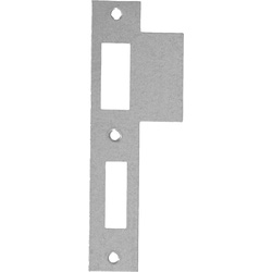 AXA / AXA sluitplaat Recht staal verzinkt