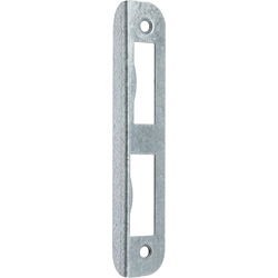 AXA / AXA hoeksluitplaat Rond DIN rechts staal verzinkt