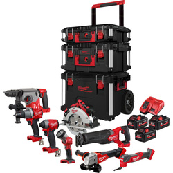 Milwaukee Milwaukee M18 FUEL FPP8B-553P combopack 18V Li-ion - 57554 - van Toolstation