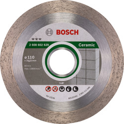 Bosch Bosch Best for Ceramic diamantschijf tegels 110x22,2x1,8mm 58474 van Toolstation