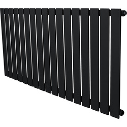 Monster Shop / Design radiator vlak paneel Zwart 600x1190mm