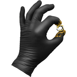Gripp-It Gripp-It nitril handschoenen XL/zwart - 61113 - van Toolstation