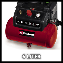 Einhell / Einhell TC-AC 190/6/8 compressor olievrij 3