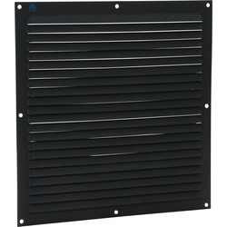 Renson / Renson opbouw schoepenrooster plat Aluminium 300x300mm Antraciet