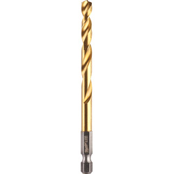 Milwaukee / Milwaukee metaalboor HSS-G Tin Red Hex shockwave 1