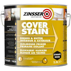 Zinsser Zinsser Cover stain primer 2.5L zwart 61885 van Toolstation