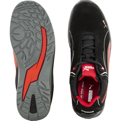 Puma Touring Black Suede veiligheidsschoenen S3 ESD SRC