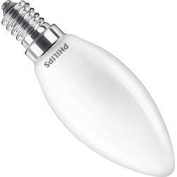 Philips Philips LED lamp kaars mat E14 3.4W 2200K-2700K Dimbaar 62899 van Toolstation