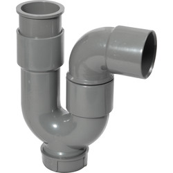 PVC lijmsifon P 40x40mm - 63809 - van Toolstation