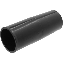JSL / JSL mof voor rechte PVC buis 20mm zwart